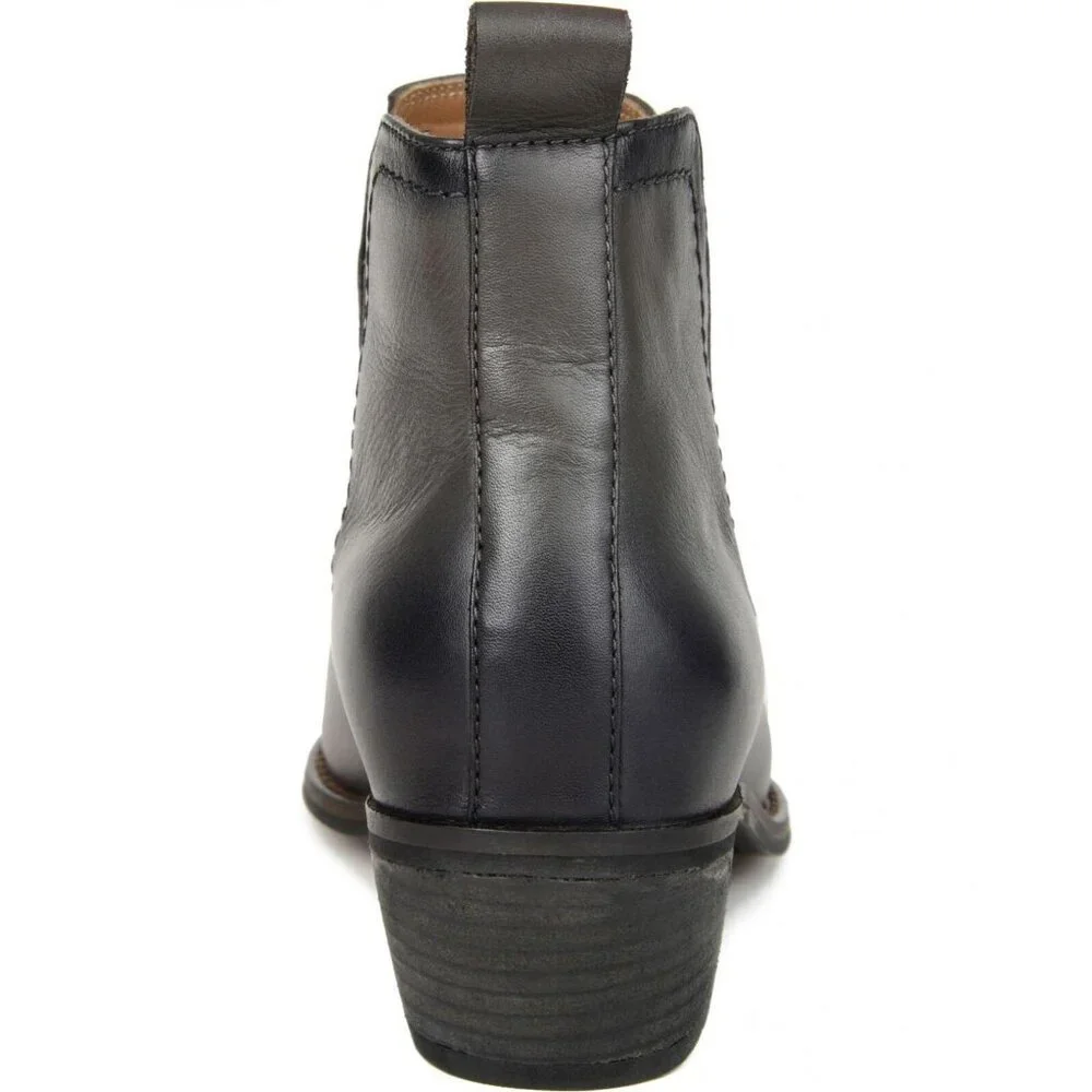 Journee Signature Women's Brigitte Cutout Bootie Shoes BRIGITTE Gray 8.5M